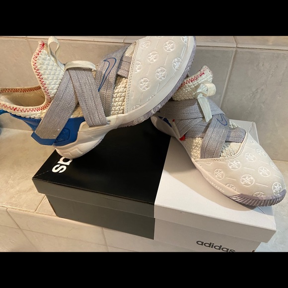 Nike LeBron Soldier 12 Summit White/Province - Picture 1 of 3